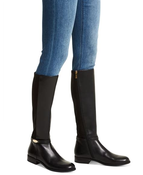 michael kors finley boots|Michael Michael Kors Women's Finley Tall Riding Boots .